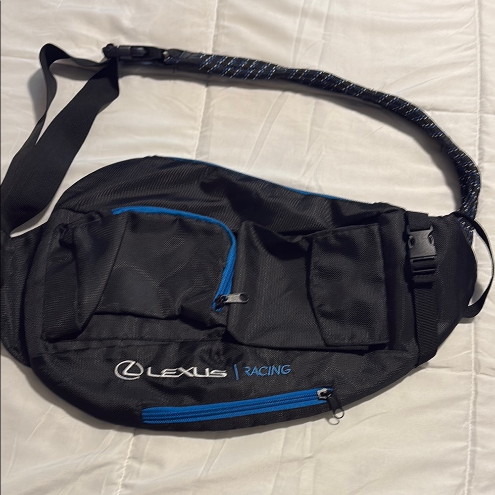 Racing Black Sling Bag